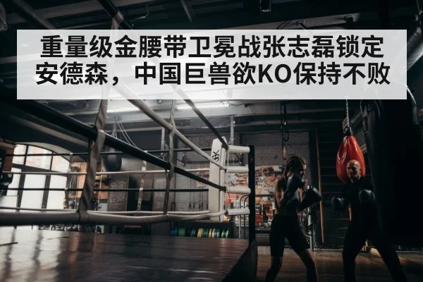 重量级金腰带卫冕战张志磊锁定安德森，中国巨兽欲KO保持不败